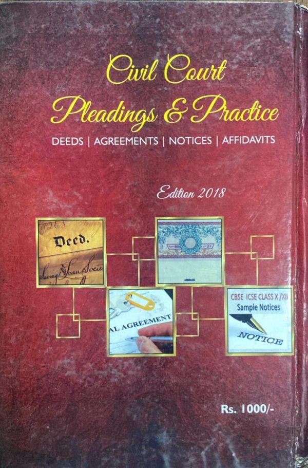 Civil Court Pleadings & Practice Edition 2018 by K M Sharma & S P Mago