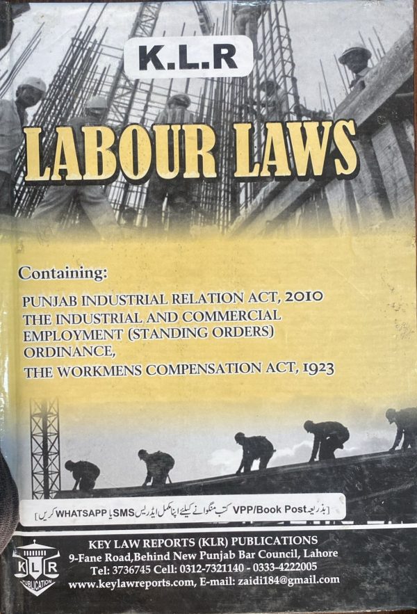 Labour Laws, A. K. Khan, KLR