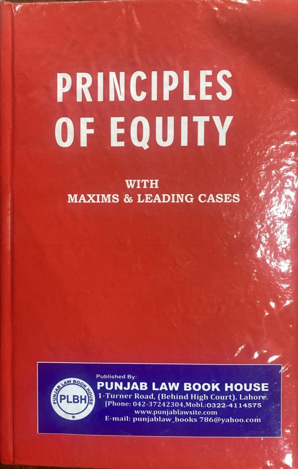 Principles of Equity, by Syed Naveed Abbas, PLBH
