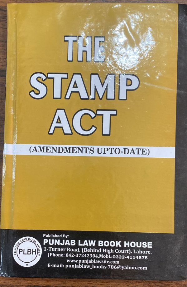 The Stamp Act by Syed M. Ali, PLBH