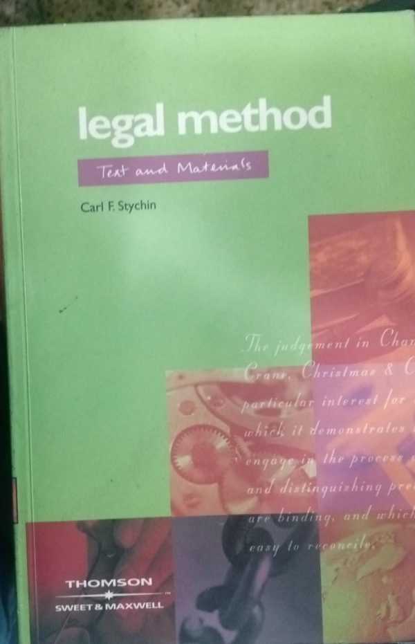 Legal Method Thomson Sweet & Maxwell