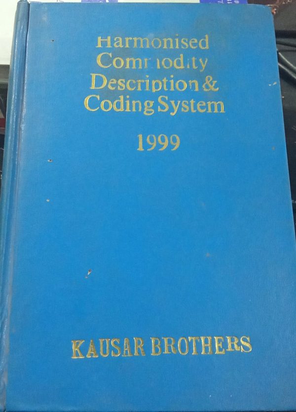 HarmoNISED Commodity Description coding system 1999
