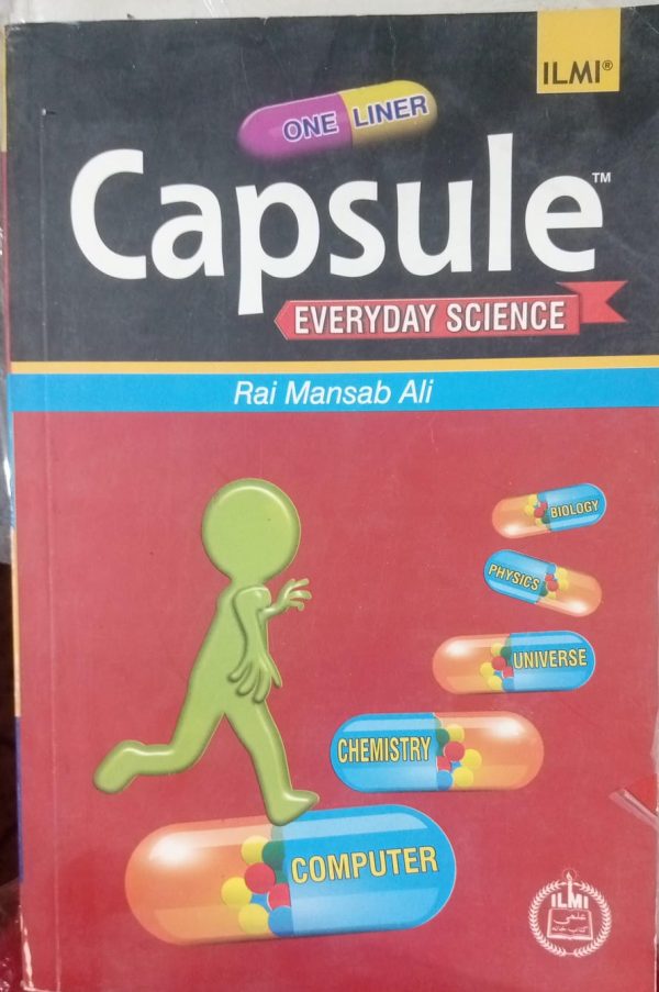 Capsule Everyday Science Rai Mansab Ali Ilmi Kitab Khana