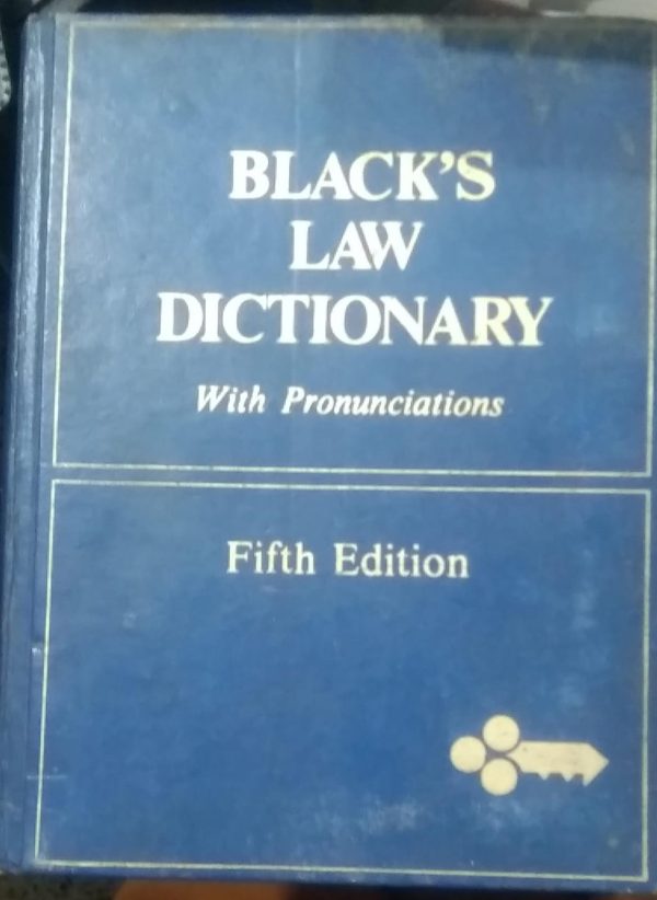 Blacks Law Dictionary Fifth Edition St Paul Minn
