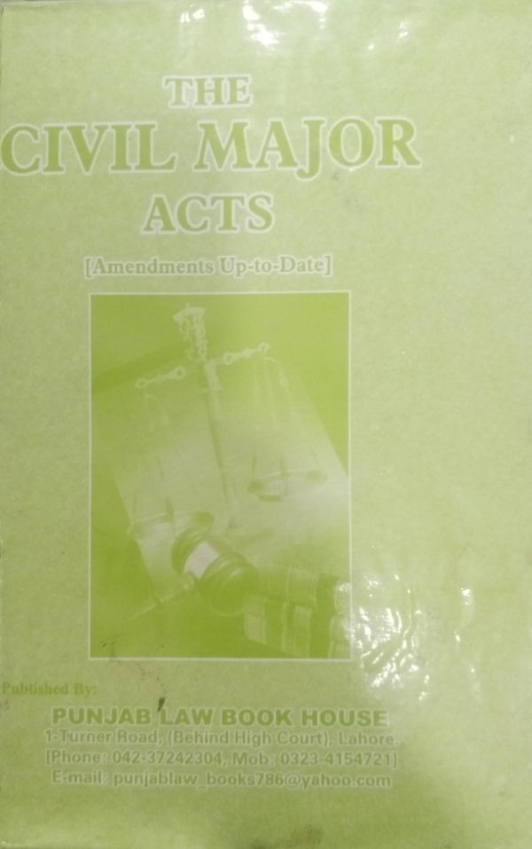 The Civil Major Acts By Ch naseer Ahmad Bhutta PLBH