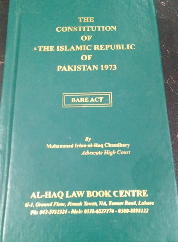 constitution of pakistan Al haq
