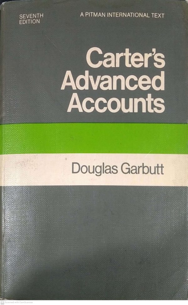 Carters advanced accounts,douglas garbutt