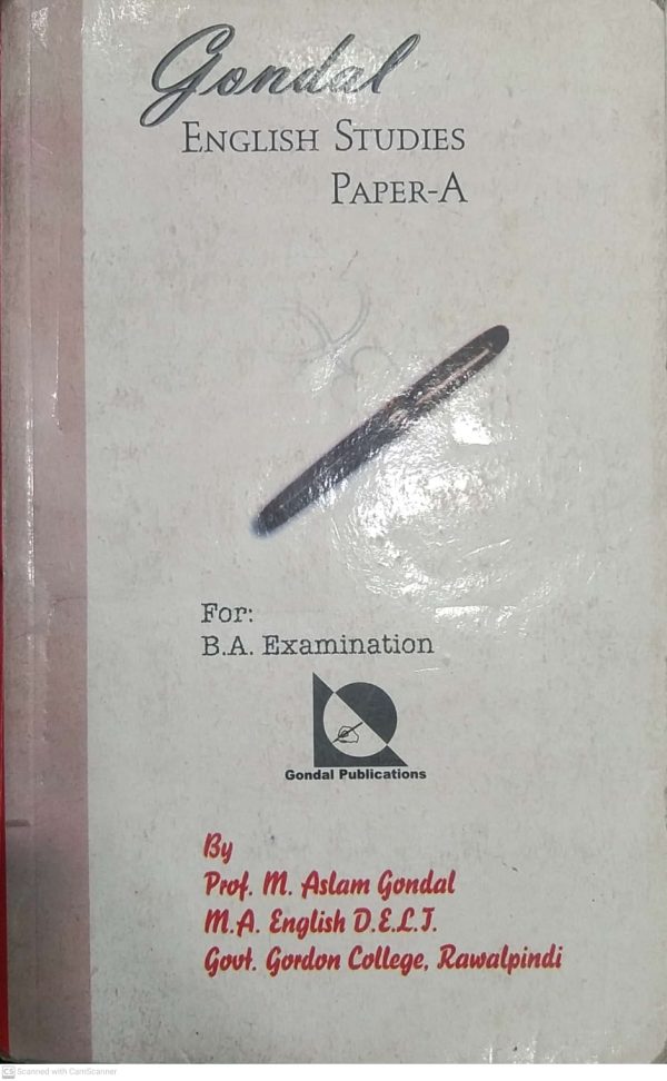 GONDAL ENGLISH SUDIES BY M ASLAM GONDAL