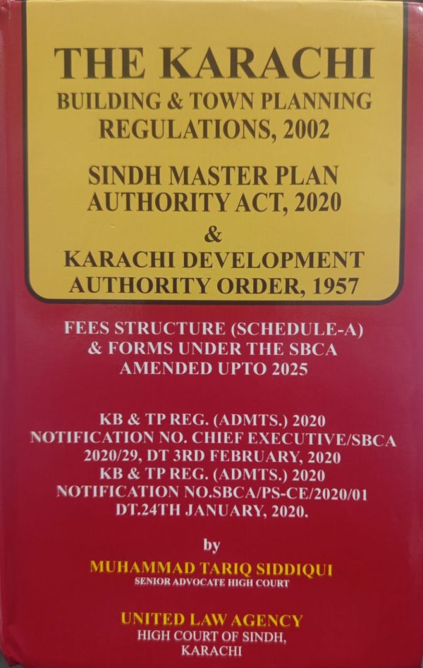 The Karachi Building & Town Planning Regulations,2002 Sindh