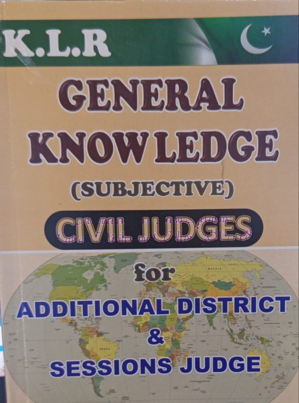 General Knowledge ( Subjective) Civil Judges for Additional District & Sessions Judge