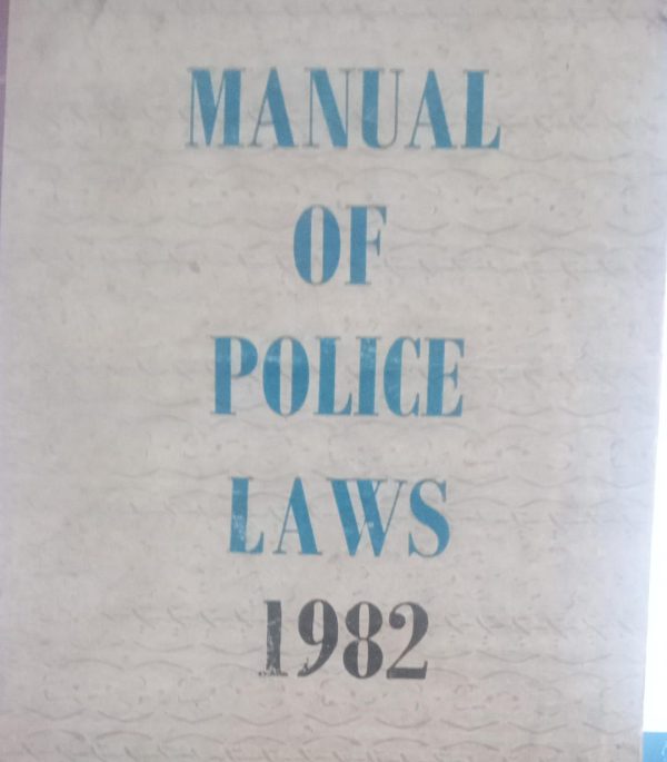 manual of police laws 1982
